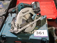 Accu cirkelzaag - makita - dhs680 toebehoren - makita - koffer - afbeelding 1 van  4