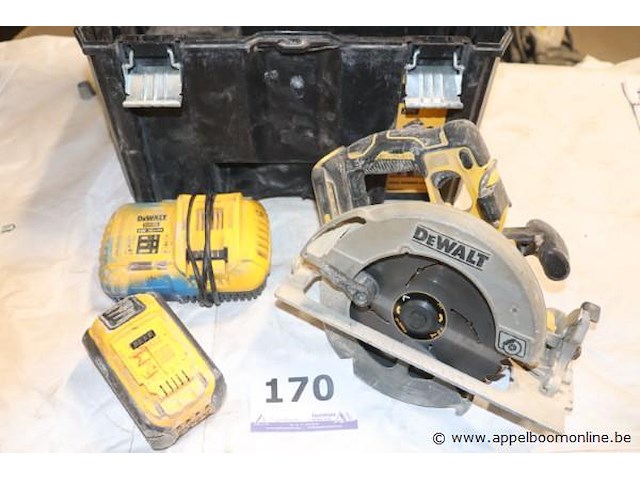 Accu cirkelzaag dewalt dcs573, vv oplader - afbeelding 1 van  5