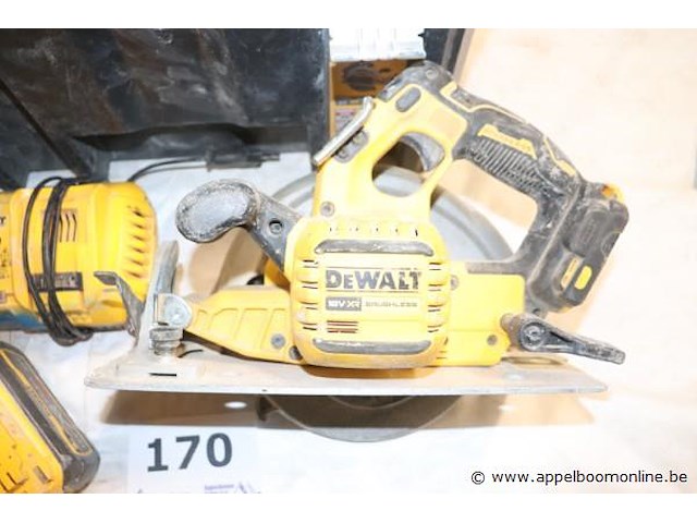 Accu cirkelzaag dewalt dcs573, vv oplader - afbeelding 4 van  5