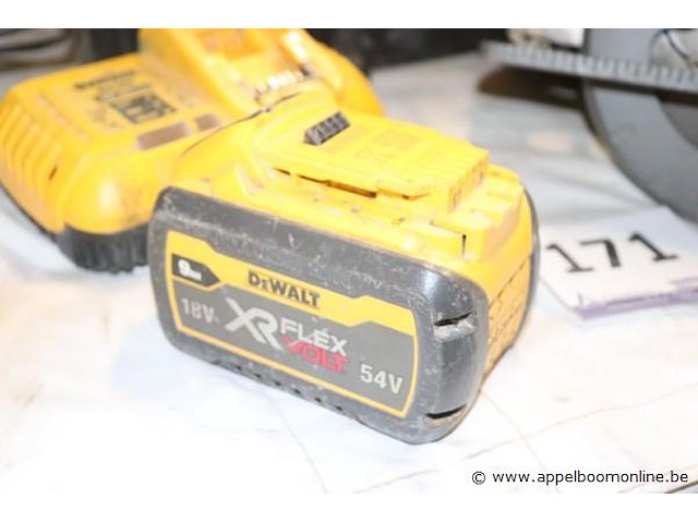 Accu cirkelzaag dewalt dcs579, vv oplader - afbeelding 3 van  5