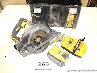 Accu cirkelzaag dewalt dcs579, vv oplader - afbeelding 1 van  5