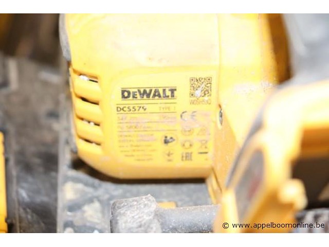 Accu cirkelzaag dewalt dcs579 - afbeelding 3 van  3