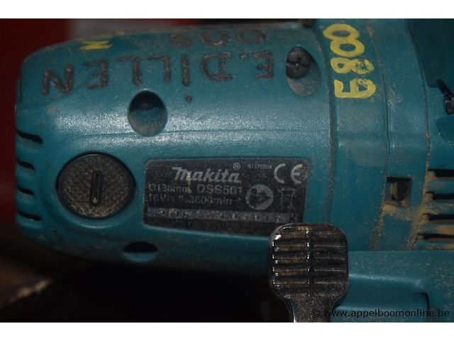 Accu cirkelzaag makita dss501 - afbeelding 2 van  2