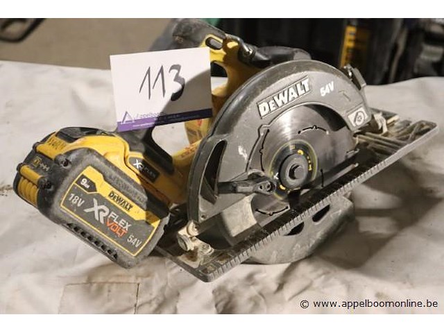 Accu cirkelzaagmachine dewalt dcs579 - afbeelding 1 van  3