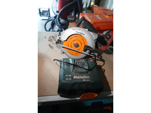 Accu cirkelzaagmachine metabo - afbeelding 1 van  7