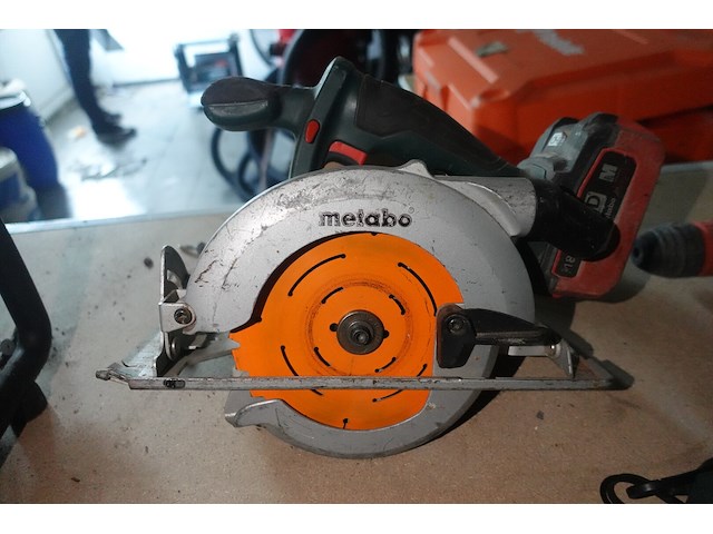 Accu cirkelzaagmachine metabo - afbeelding 3 van  7