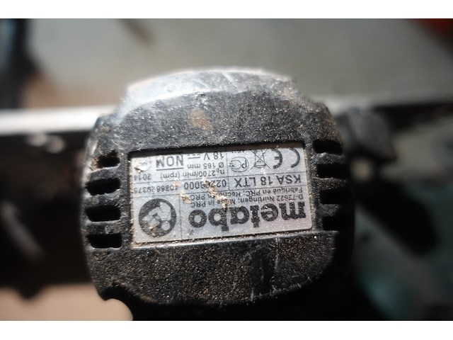 Accu cirkelzaagmachine metabo - afbeelding 7 van  7