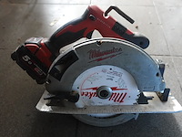 Accu cirkelzaagmachine milwaukee - afbeelding 4 van  6