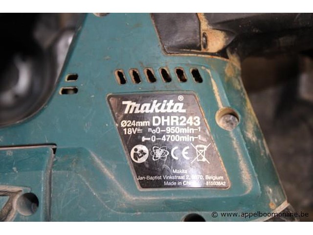Accu combihamer (boorhamer) – makita - afbeelding 2 van  2