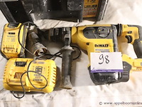 Accu combihamer dewalt 417, vv oplader - afbeelding 1 van  3
