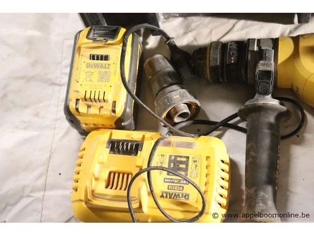 Accu combihamer dewalt 417, vv oplader - afbeelding 2 van  3