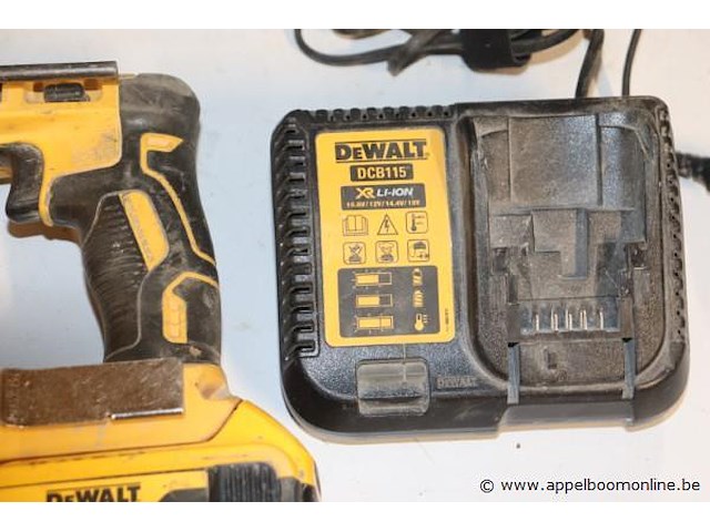 Accu combihamer dewalt dch273, vv oplader - afbeelding 3 van  4