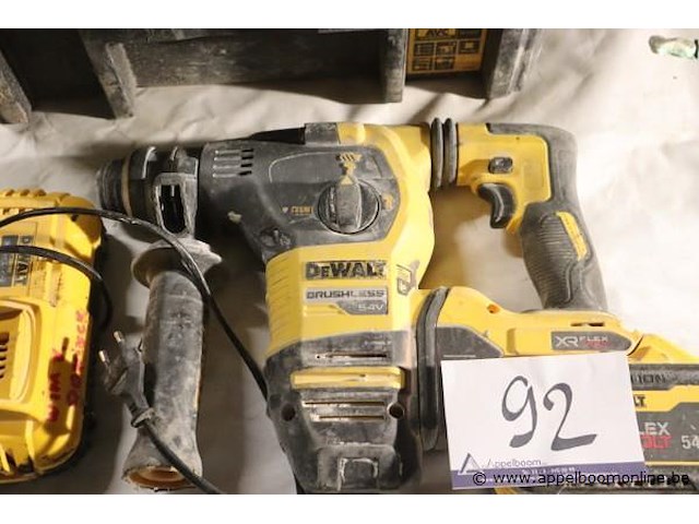 Accu combihamer dewalt dch333, vv oplader - afbeelding 3 van  4