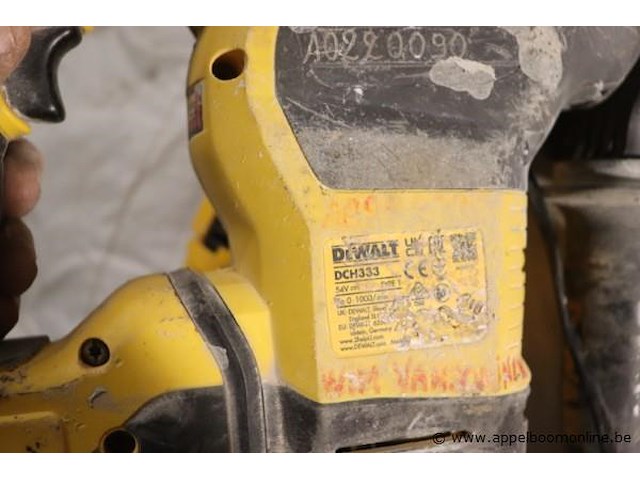 Accu combihamer dewalt dch333, vv oplader - afbeelding 4 van  4