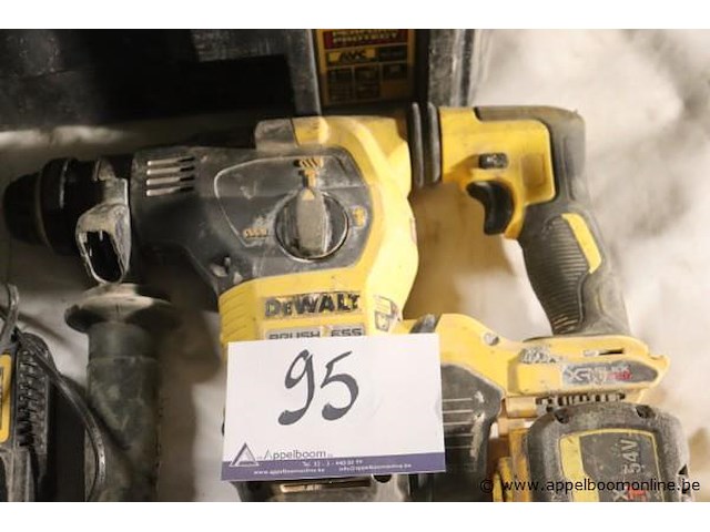 Accu combihamer dewalt dch333, vv oplader - afbeelding 3 van  4