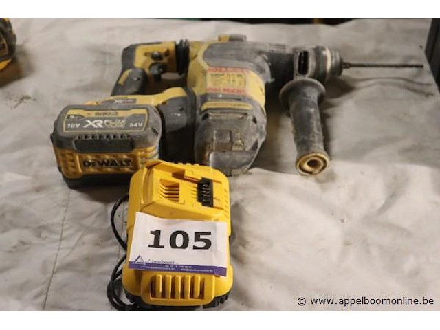 Accu combihamer dewalt dch333, vv oplader - afbeelding 1 van  3