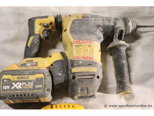 Accu combihamer dewalt dch333, vv oplader - afbeelding 2 van  3