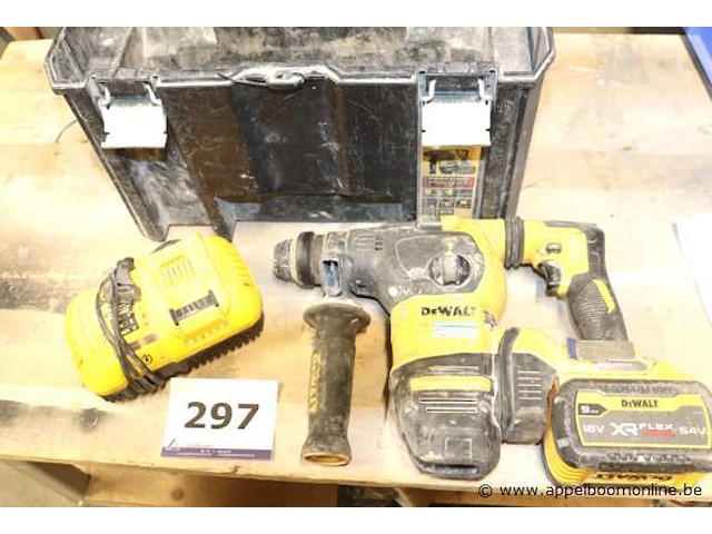 Accu combihamer dewalt dch333, vv oplader - afbeelding 1 van  3