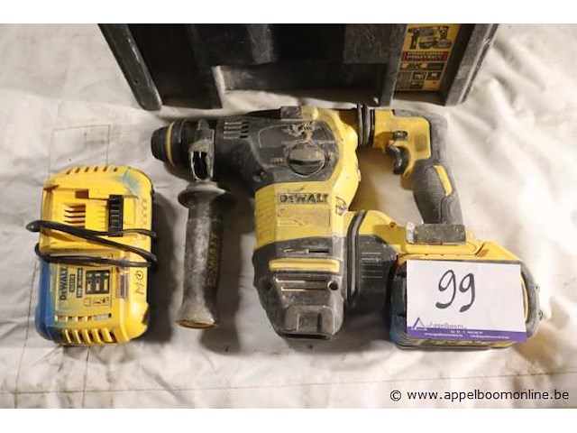Accu combihamer dewalt, vv oplader - afbeelding 1 van  3