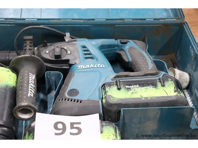 Accu combihamer makita bhr262, vv oplader, werking niet gekend - afbeelding 2 van  4