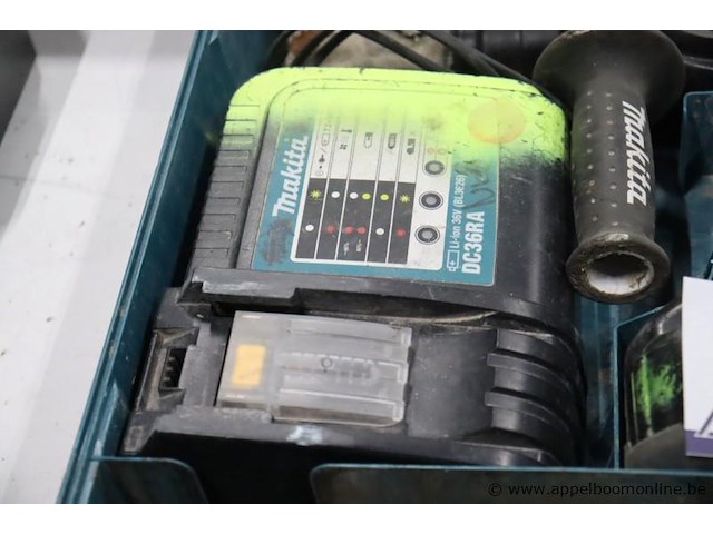 Accu combihamer makita bhr262, vv oplader, werking niet gekend - afbeelding 3 van  4