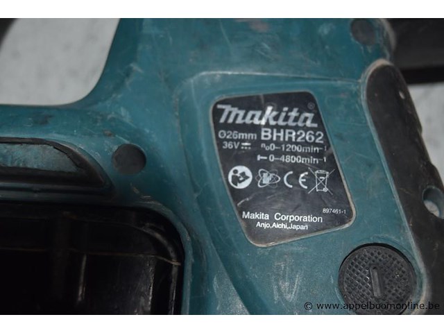 Accu combihamer makita bhr262, werking niet gekend - afbeelding 4 van  4