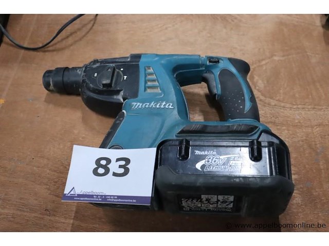 Accu combihamer makita bhr262, werking niet gekend - afbeelding 1 van  3