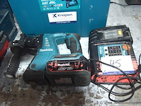 Accu combihamer makita bhr262t, vv oplader, werking niet gekend - afbeelding 1 van  3