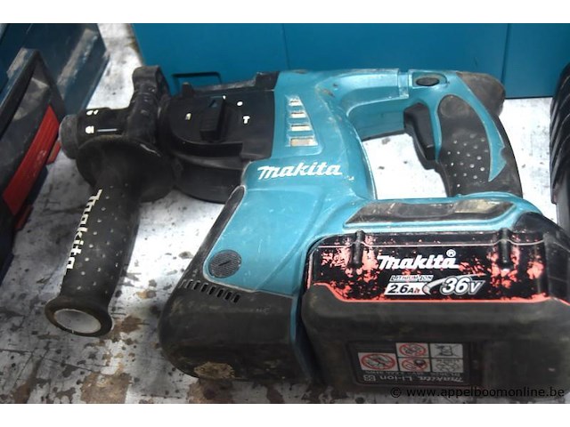 Accu combihamer makita bhr262t, vv oplader, werking niet gekend - afbeelding 2 van  3