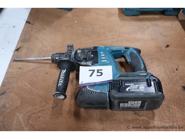 Accu combihamer makita bhr262t, werking niet gekend - afbeelding 1 van  3