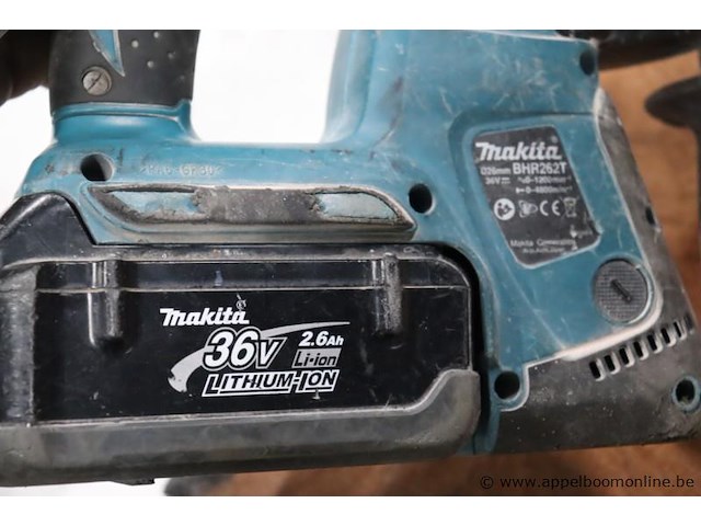 Accu combihamer makita bhr262t, werking niet gekend - afbeelding 3 van  3