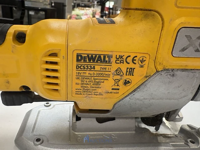 Accu decoupeermachine dewalt dcs334 - afbeelding 3 van  4