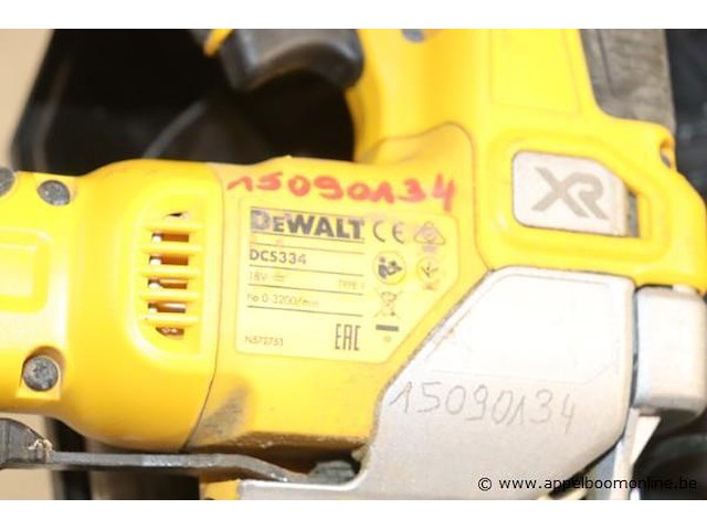 Accu decoupeerzaag dewalt dsc334 - afbeelding 3 van  3
