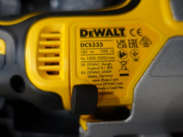 Accu decoupeerzaagmachine dewalt - afbeelding 2 van  2