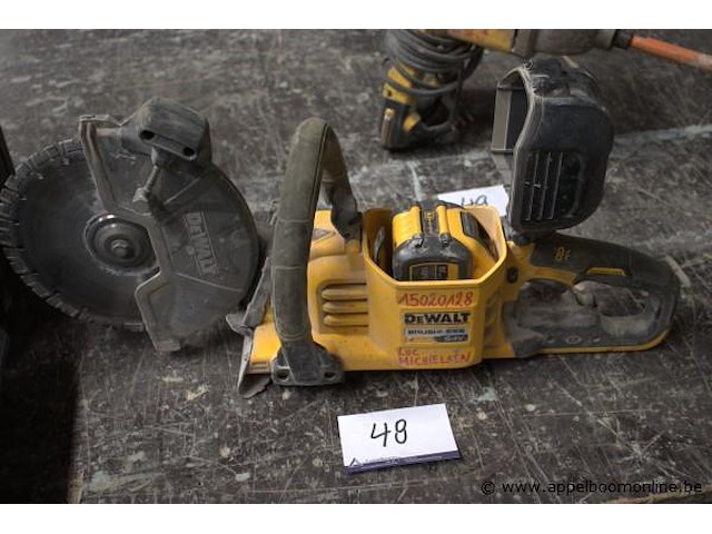 Accu doorslijper dewalt dcs691 - afbeelding 1 van  2