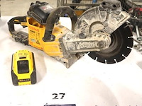 Accu doorslijpmachine dewalt felxvolt dsc690, dia 230 - afbeelding 2 van  3