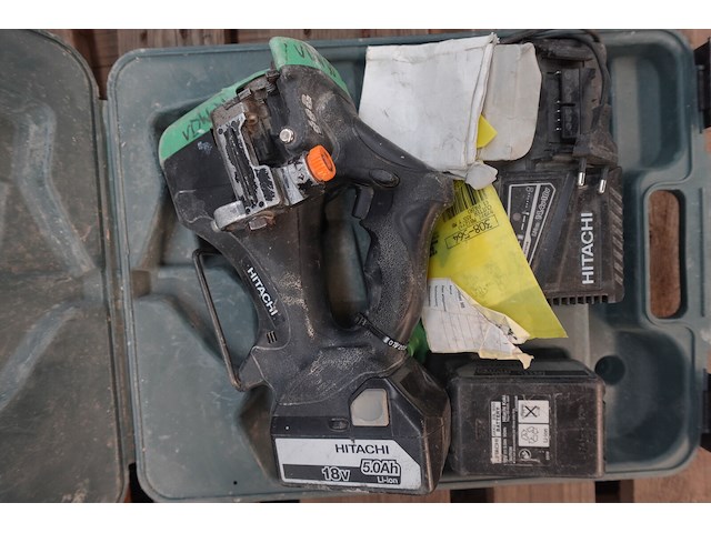 Accu draadeindknipper hitachi - afbeelding 2 van  4