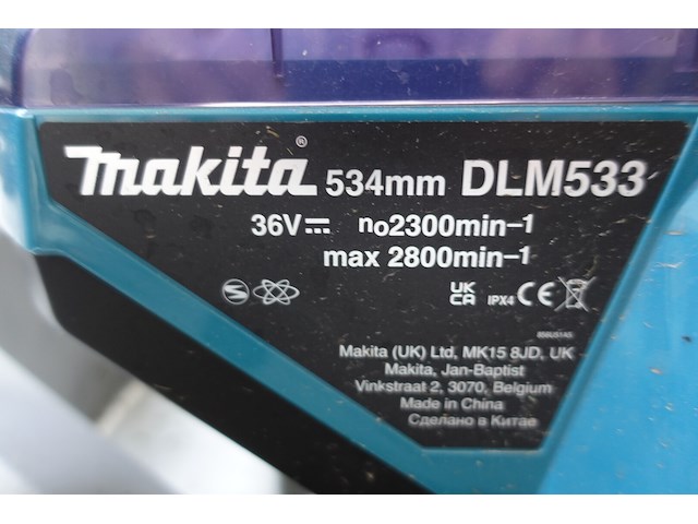 Accu grasmaaier makita - afbeelding 9 van  9