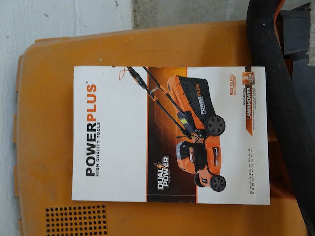 Accu grasmachine powerplus - afbeelding 3 van  4