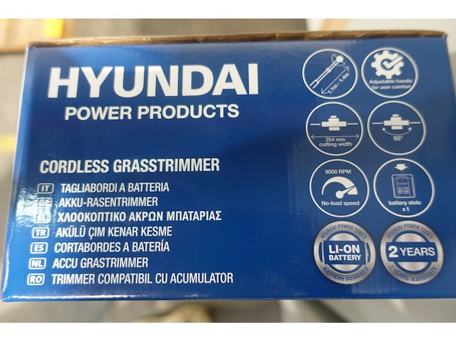Accu grastrimmer hyundai power products - afbeelding 6 van  8