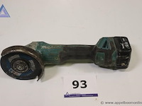 Accu haakse slijper - makita - dga504 - afbeelding 1 van  2