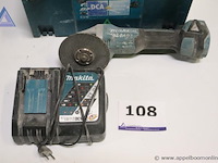 Accu haakse slijper - makita - dga506 oplader - makita - afbeelding 1 van  4
