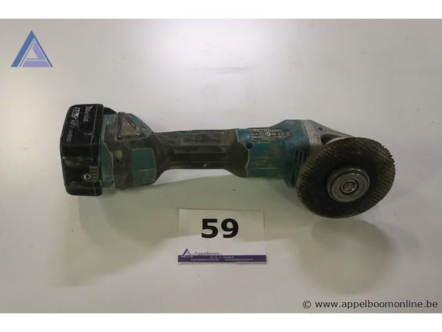 Accu haakse slijper - makita - dga506 - afbeelding 1 van  3