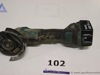 Accu haakse slijper - makita - dga508 - afbeelding 1 van  3