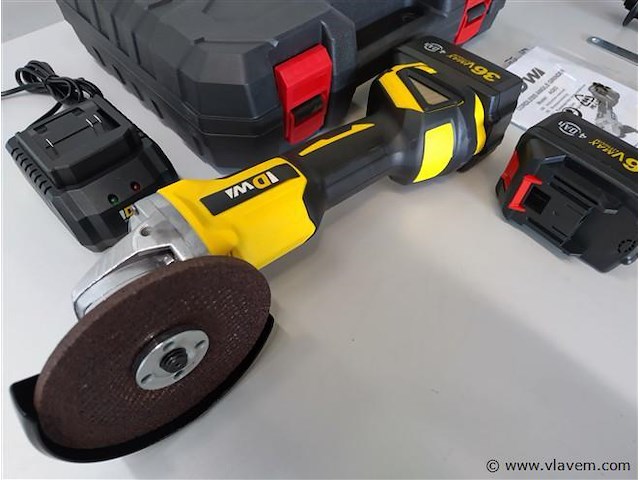 Accu haakse slijper 36 vollt - afbeelding 2 van  9