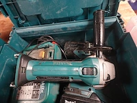 Accu haakse slijper + boormachine makita - afbeelding 4 van  8