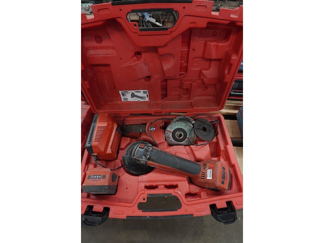 Accu haakse slijper hilti - afbeelding 1 van  4