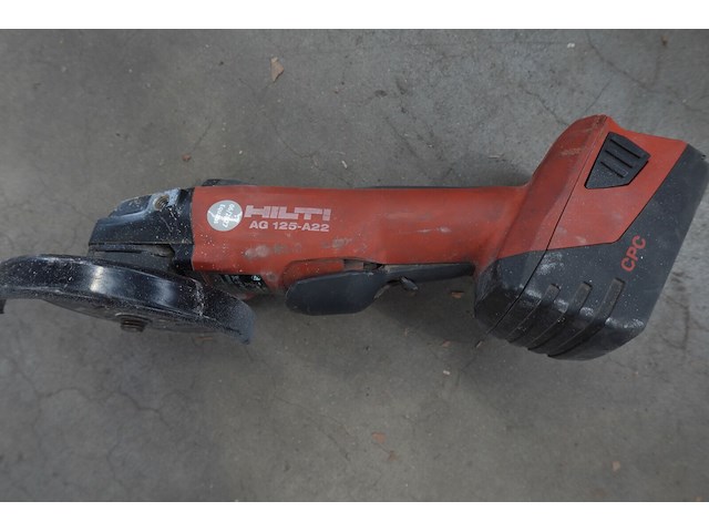 Accu haakse slijper hilti - afbeelding 2 van  4