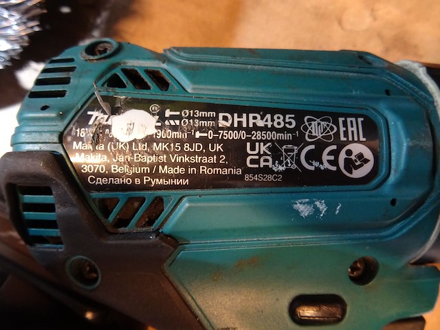 Accu haakse slijper makita + accu boormachine makita - afbeelding 3 van  5