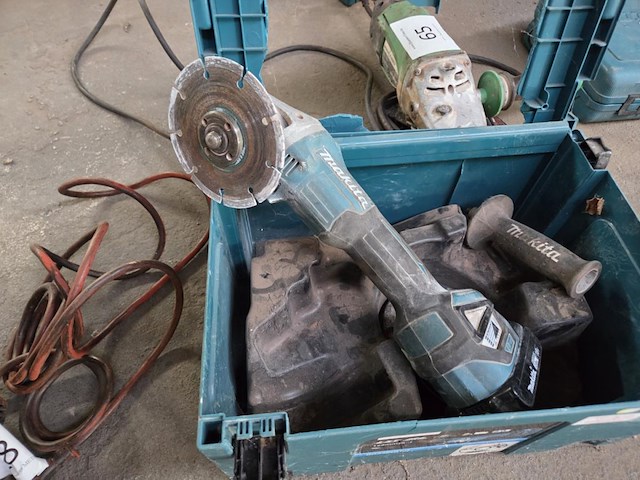 Accu haakse slijper makita dga 513 - afbeelding 1 van  7